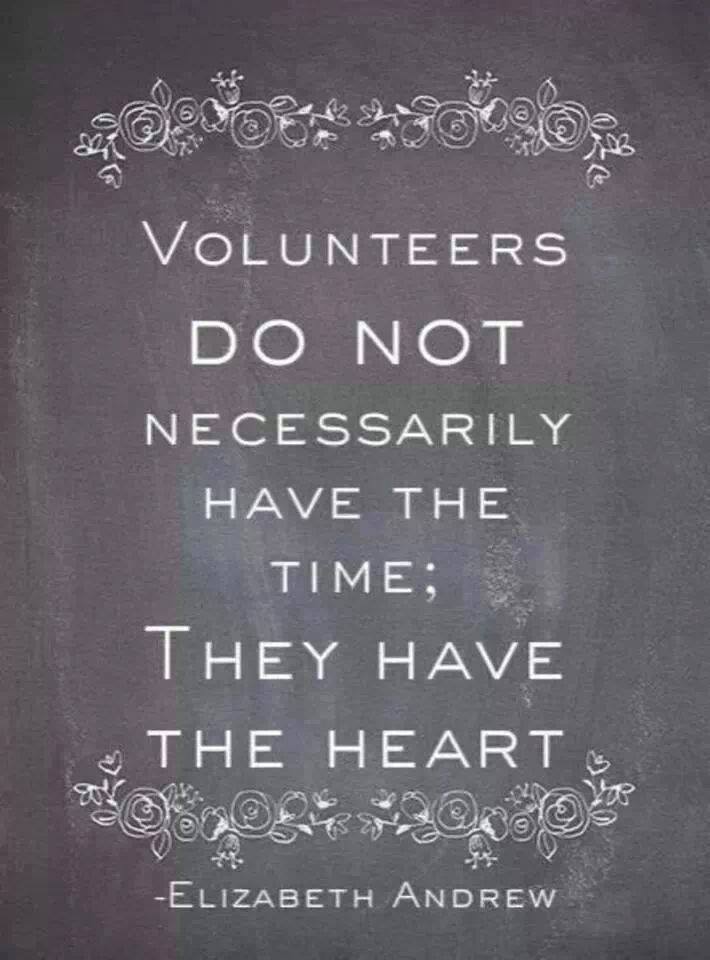 Volunteers quote